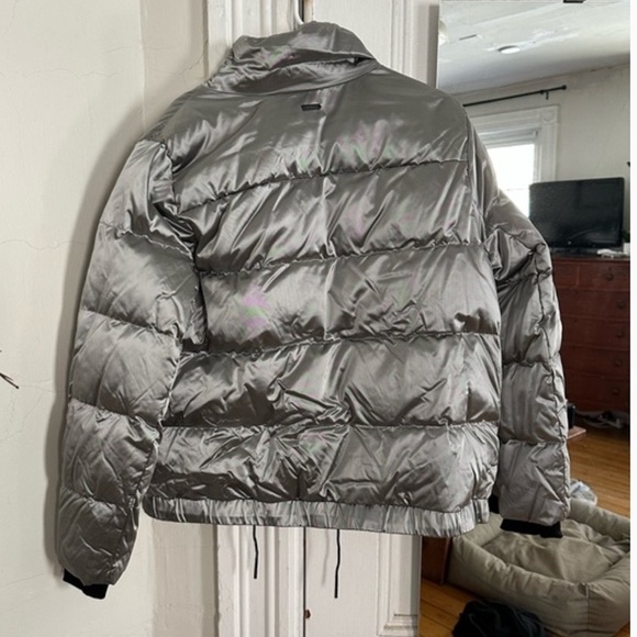 Athleta Lofty Metallic Puffer Coat - Picture 3 of 3